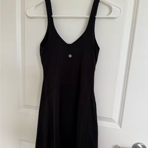 lululemon athletica Classic Black Mini Dress